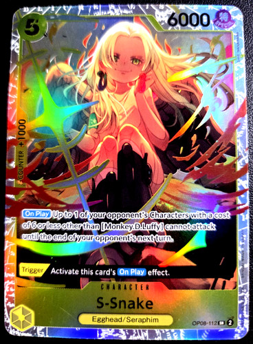 Snake op08 112 one - one, piece
